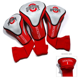 Ohio State Buckeyes 3-Pack Contour Headcover Set