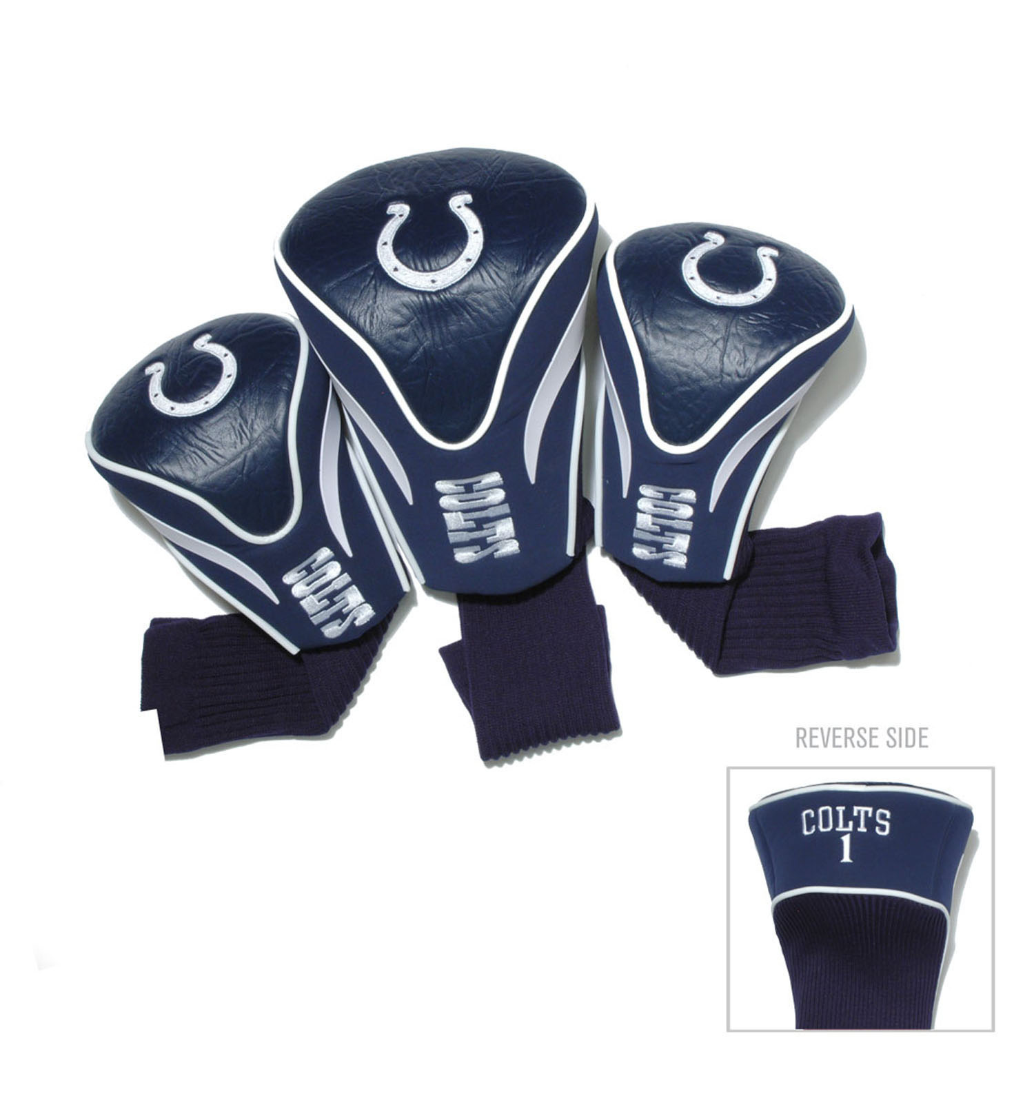 Indianapolis Colts 3-Pack Contour Headcover Set