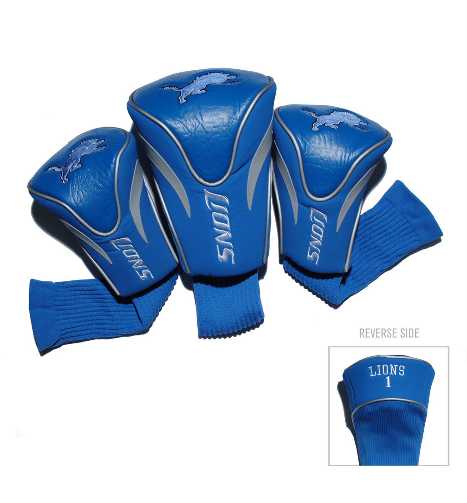 Detroit Lions 3-Pack Contour Headcover Set