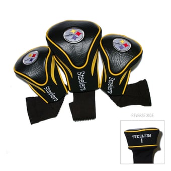 Pittsburgh Steelers 3-Pack Contour Headcover Set
