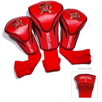 Maryland Terrapins 3-Pack Contour Headcover Set