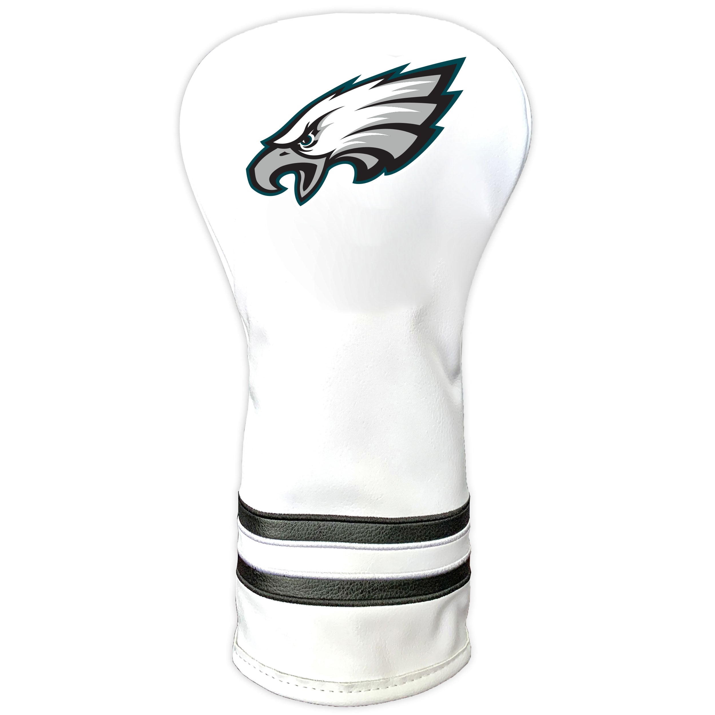 White Philadelphia Eagles Vintage Driver Golf Headcover