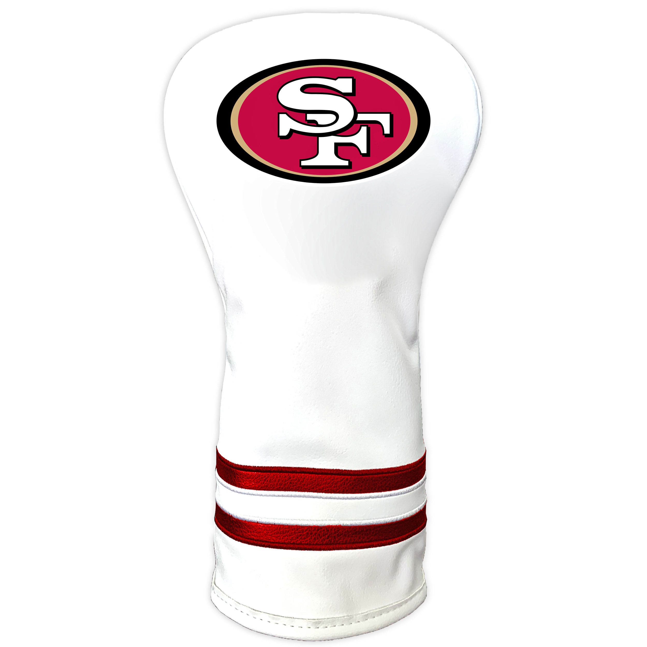 White San Francisco 49ers Vintage Driver Golf Headcover