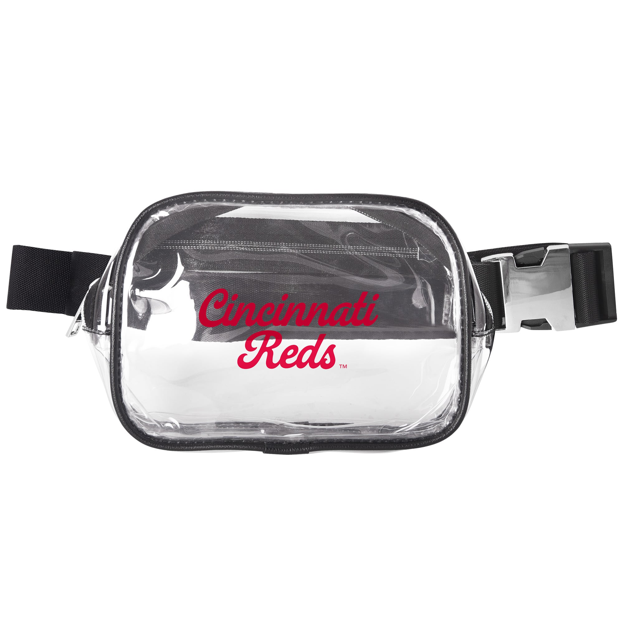 Cincinnati Reds Clear Belt Bag