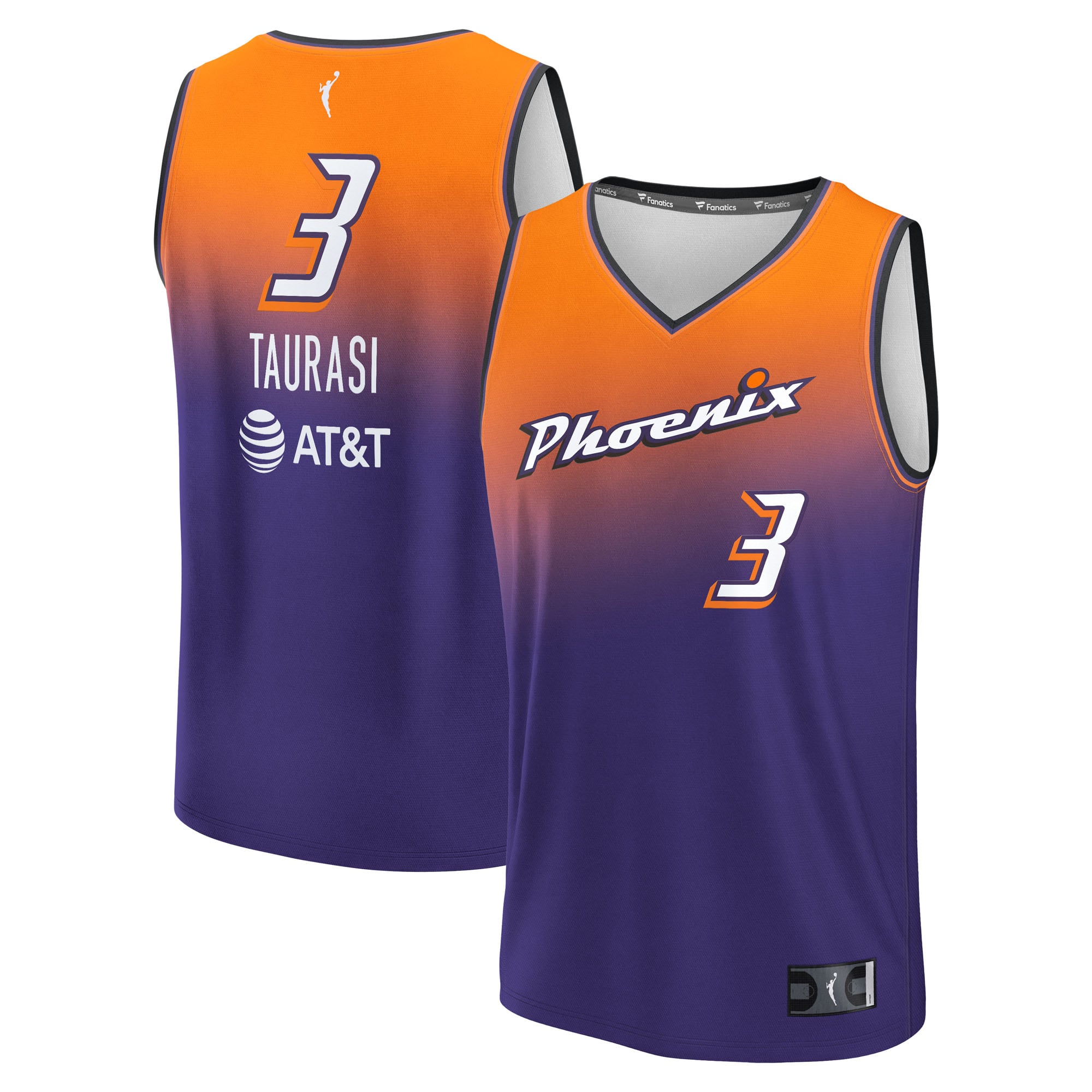 Youth Fanatics Diana Taurasi Purple Phoenix Mercury Explorer Edition Fast Break Replica Jersey
