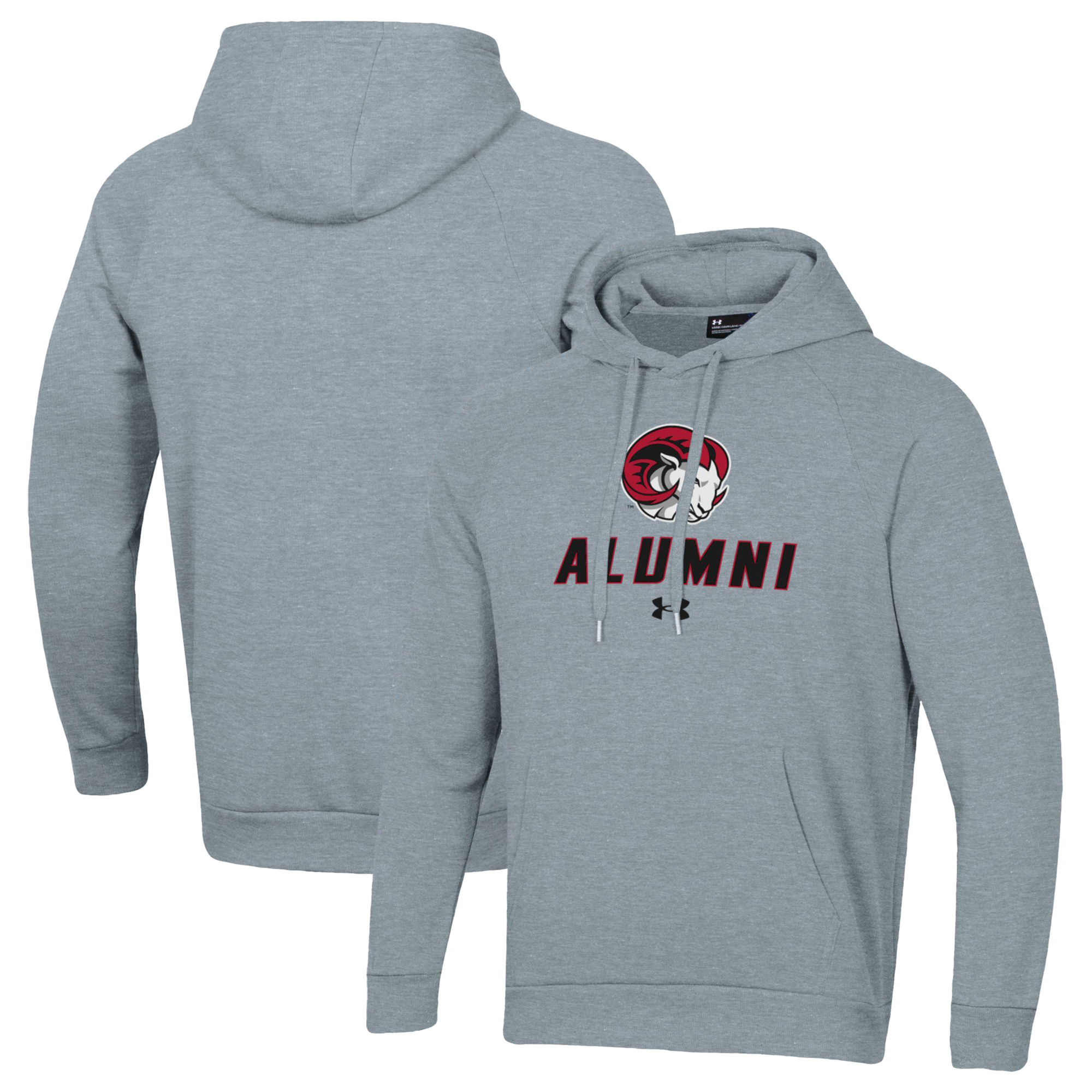 Men’s Under Armour Gray Winston-Salem State Rams Alumni Rival Fleece Pullover Hoodie Men’s Under Armour Gray Winston-Salem State Rams Alumni Rival Fleece Pullover Hoodie