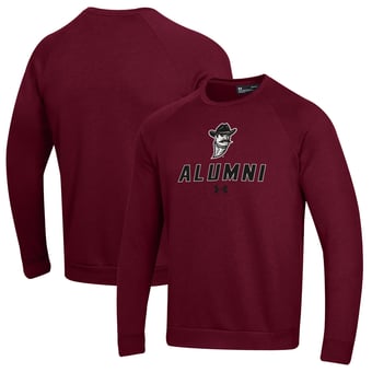 Men's Under Armour Maroon New Mexico State Aggies Alumni Rival Fleece Pullover Sweatshirt