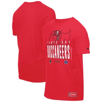 Men's New Era  Red Tampa Bay Buccaneers 2025 NFL Training Camp T-Shirt