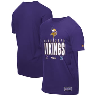 Men's New Era  Purple Minnesota Vikings 2025 NFL Training Camp T-Shirt
