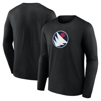 Men's Black San Diego Clippers Primary Logo Long Sleeve T-Shirt