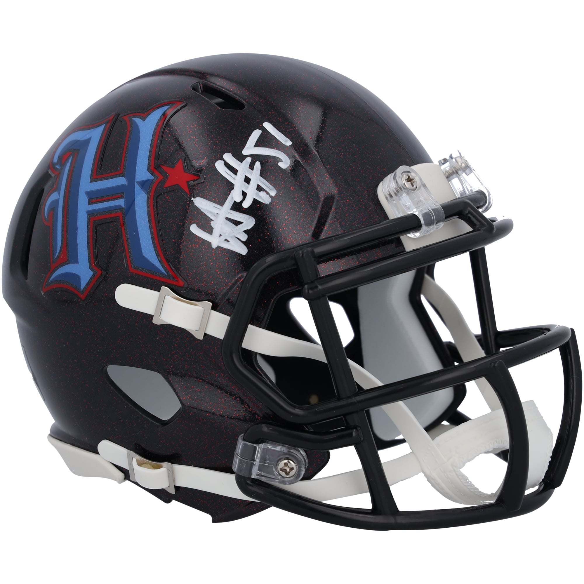 Will Anderson Jr. Houston Texans Autographed Riddell 2024 2nd Alternate Speed Mini Helmet Will Anderson Jr. Houston Texans Autographed Riddell 2024 2nd Alternate Speed Mini Helmet