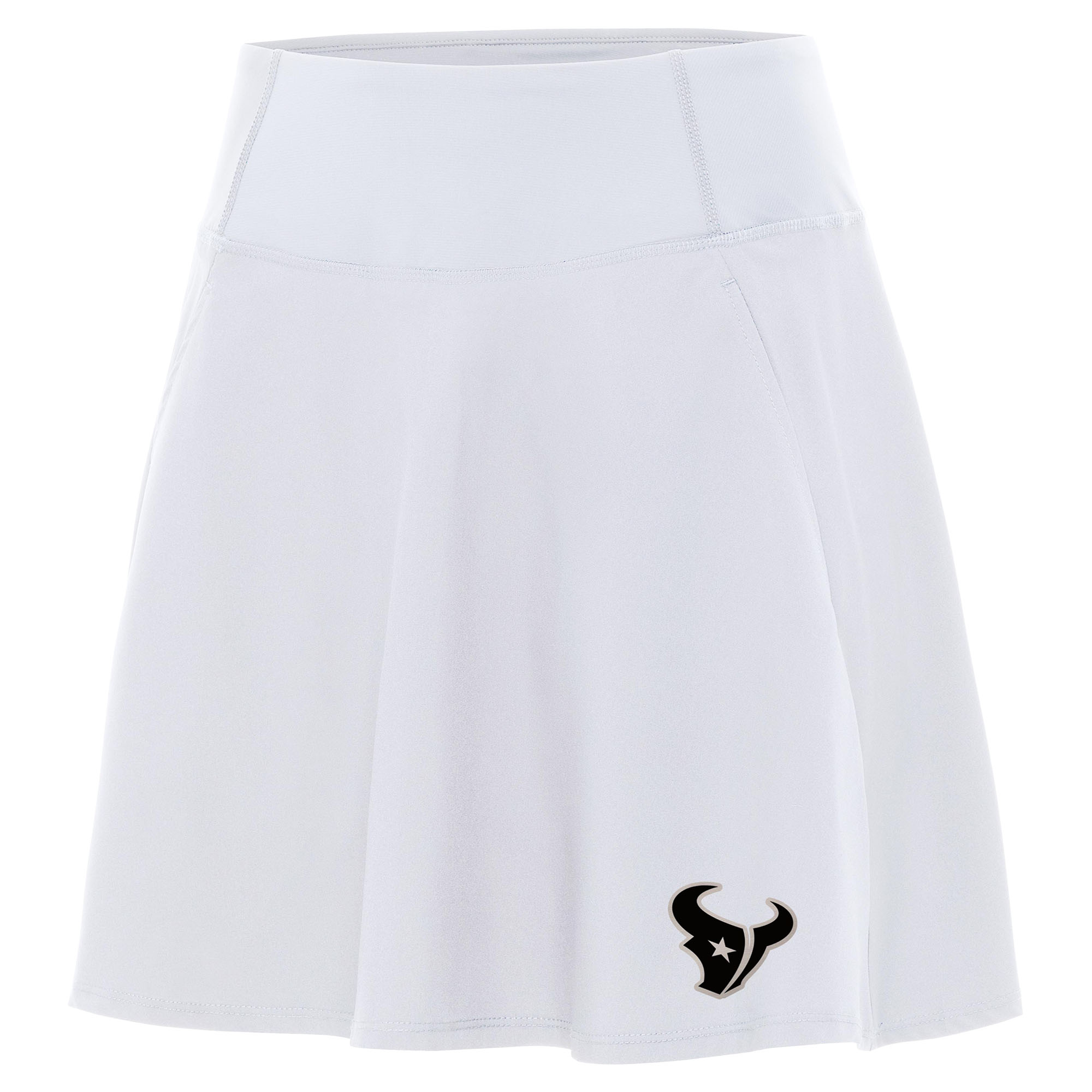 Women’s Antigua White Houston Texans Brushed Carbon Chip Skort Women’s Antigua White Houston Texans Brushed Carbon Chip Skort