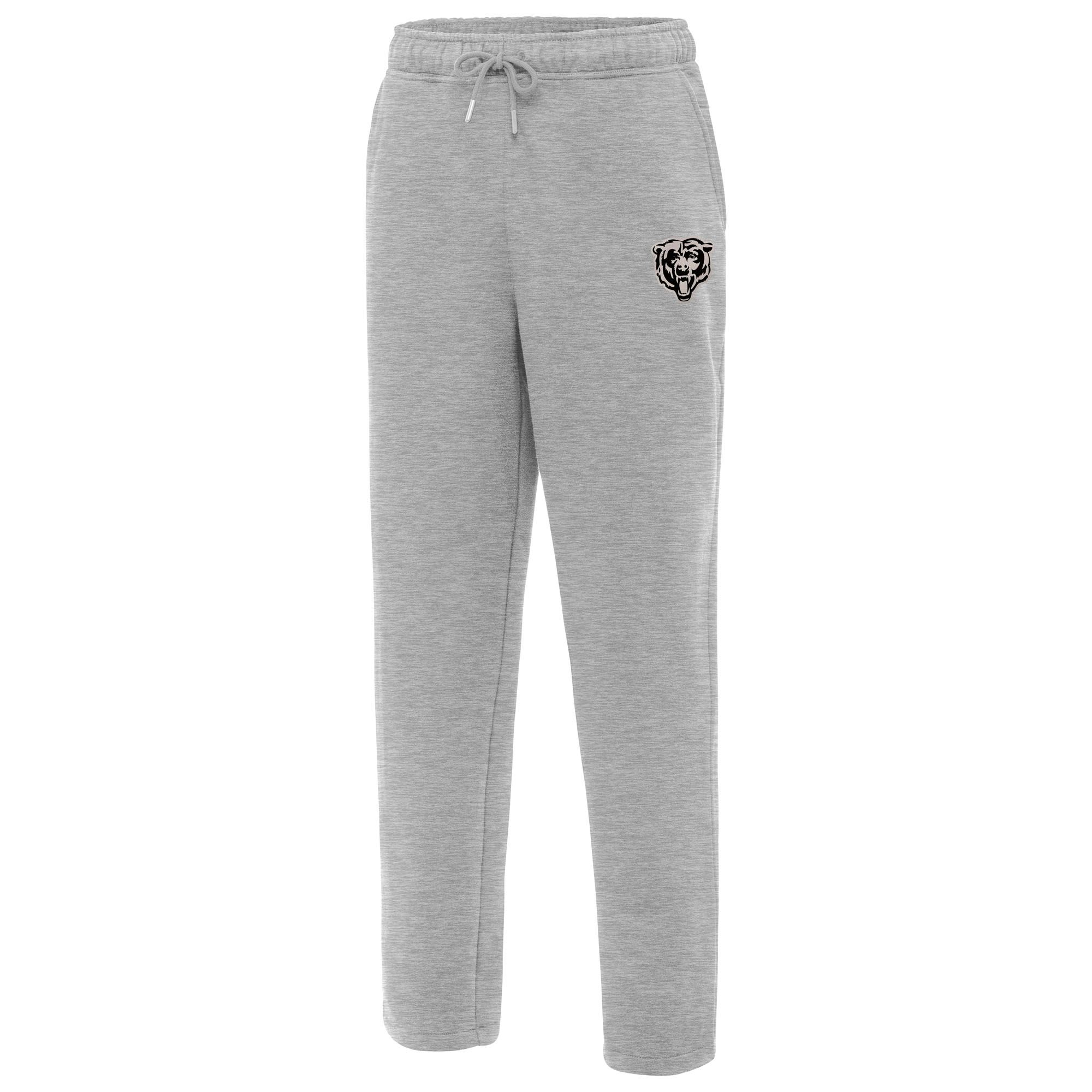 Men's Antigua Heather Gray Chicago Bears Victory Sweatpants