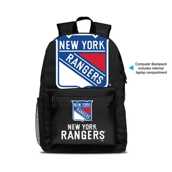 New York Rangers MOJO Large Logo Fan Backpack