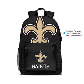 New Orleans Saints MOJO Large Logo Fan Backpack