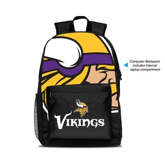 Minnesota Vikings MOJO Large Logo Fan Backpack