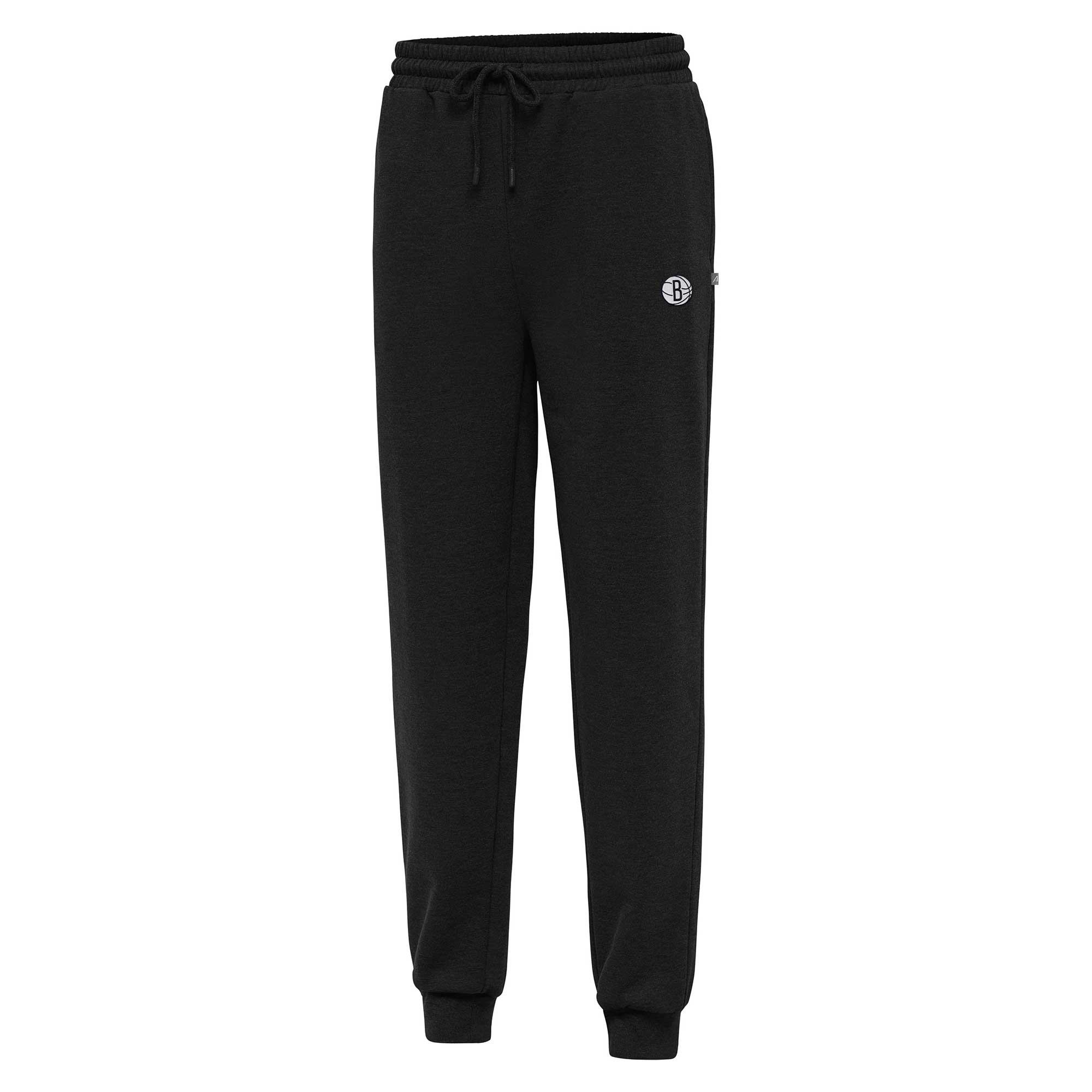 Men’s Antigua Black Brooklyn Nets Idol Jogger Pants Men’s Antigua Black Brooklyn Nets Idol Jogger Pants