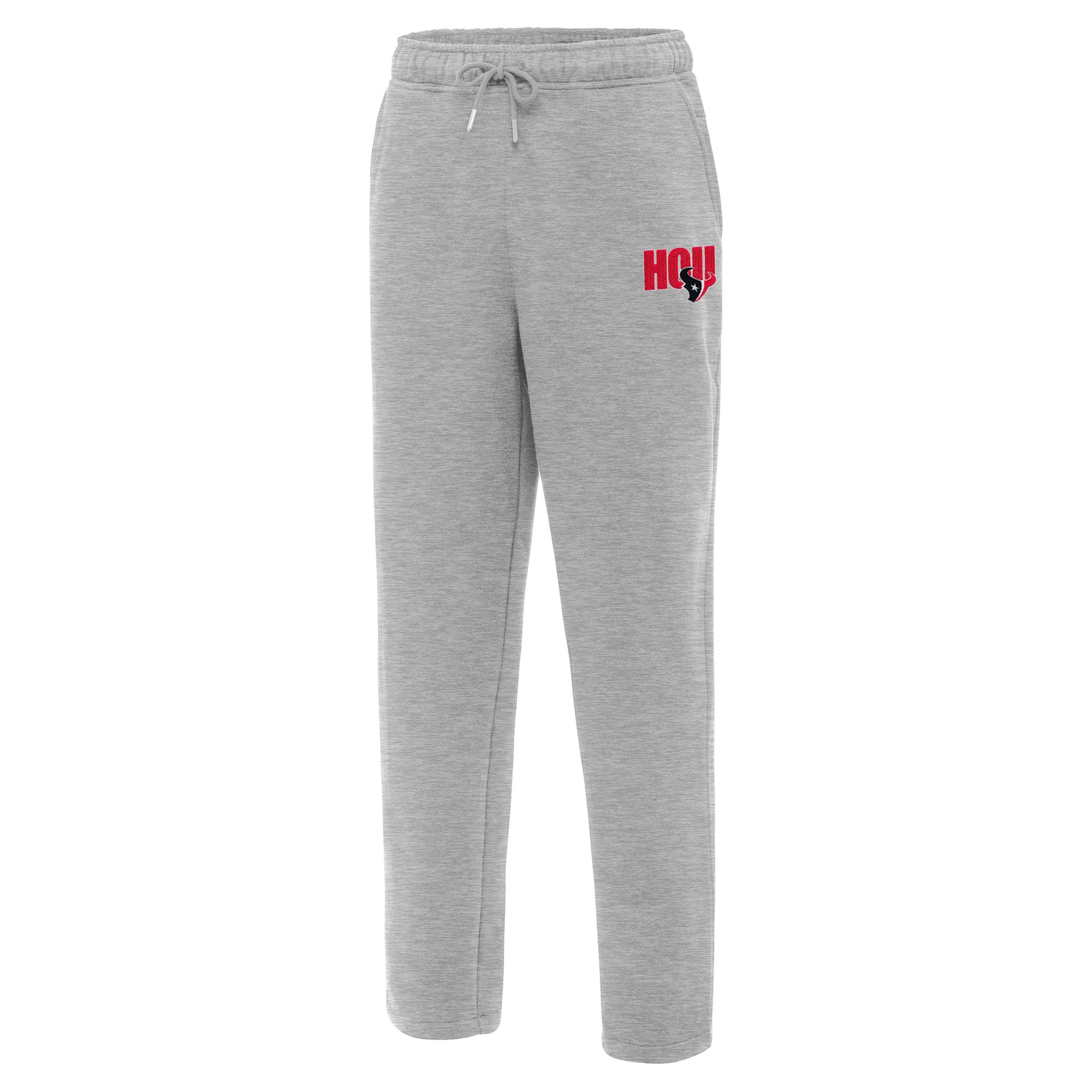 Men's Antigua Heather Gray Houston Texans Victory Sweatpants