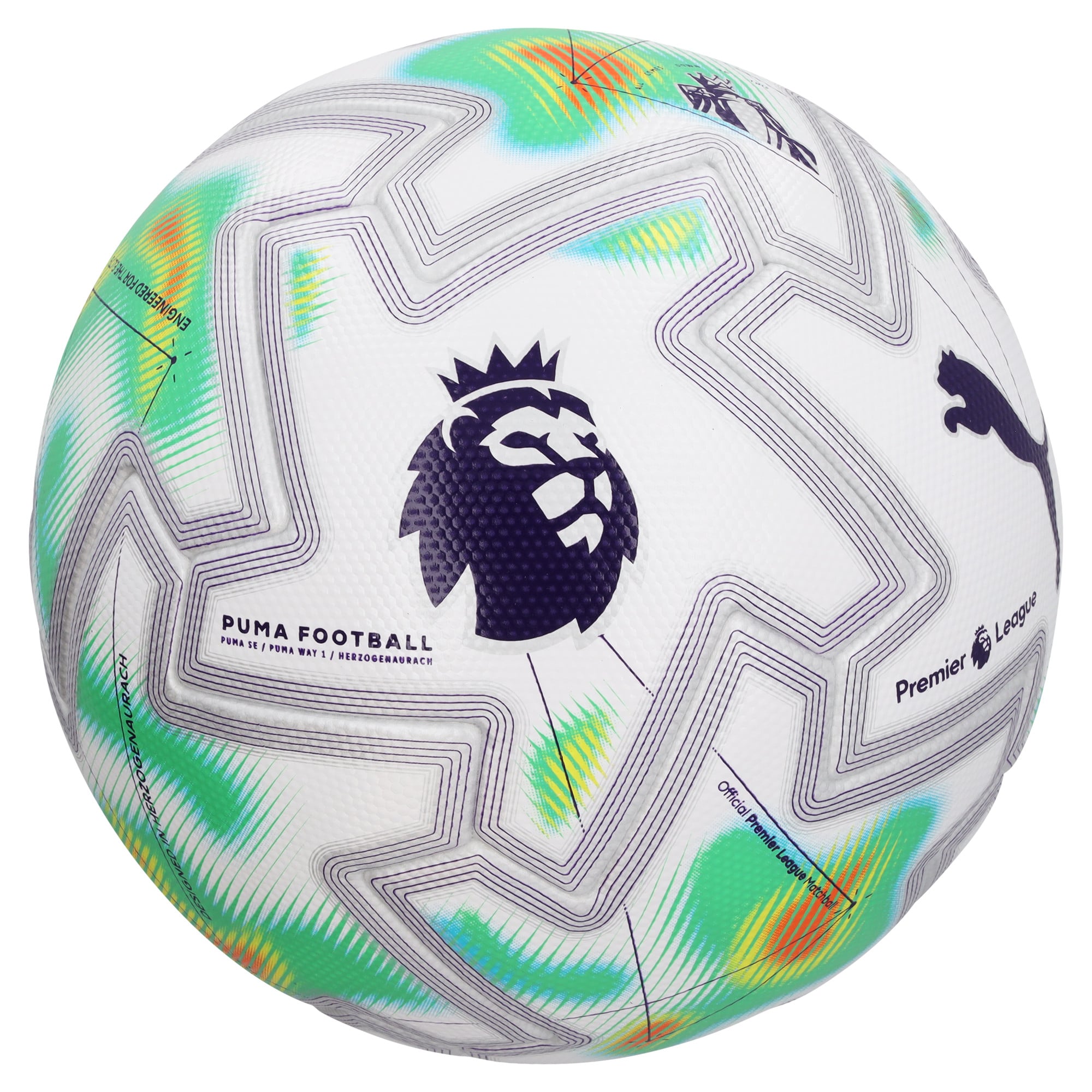 PUMA Orbita Ultimate Premier League Thrill Pallone da calcio ufficiale - Bianco