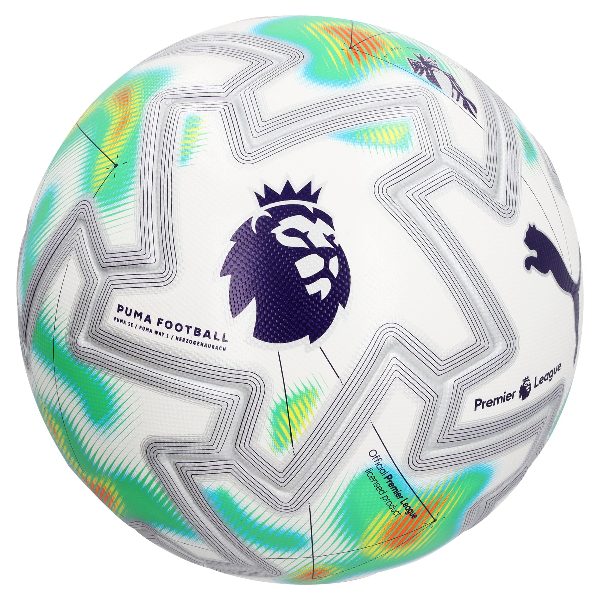 PUMA Orbita Pro Premier League Thrill Pallone da calcio - Bianco
