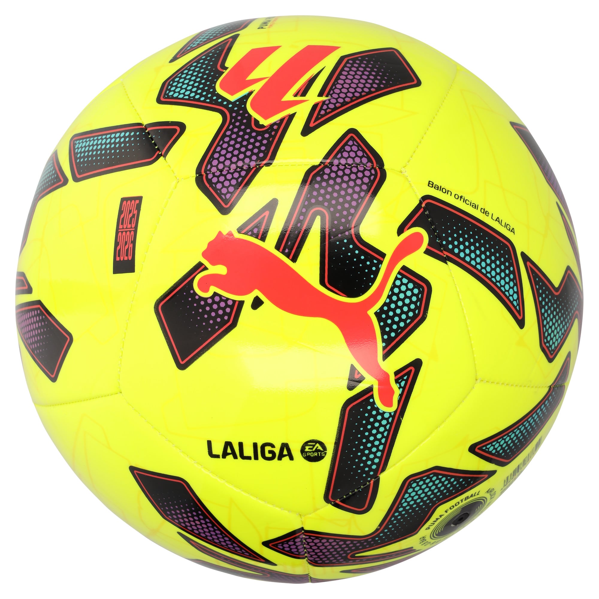 PUMA Orbita La Liga 1 Pallone da calcio - Giallo