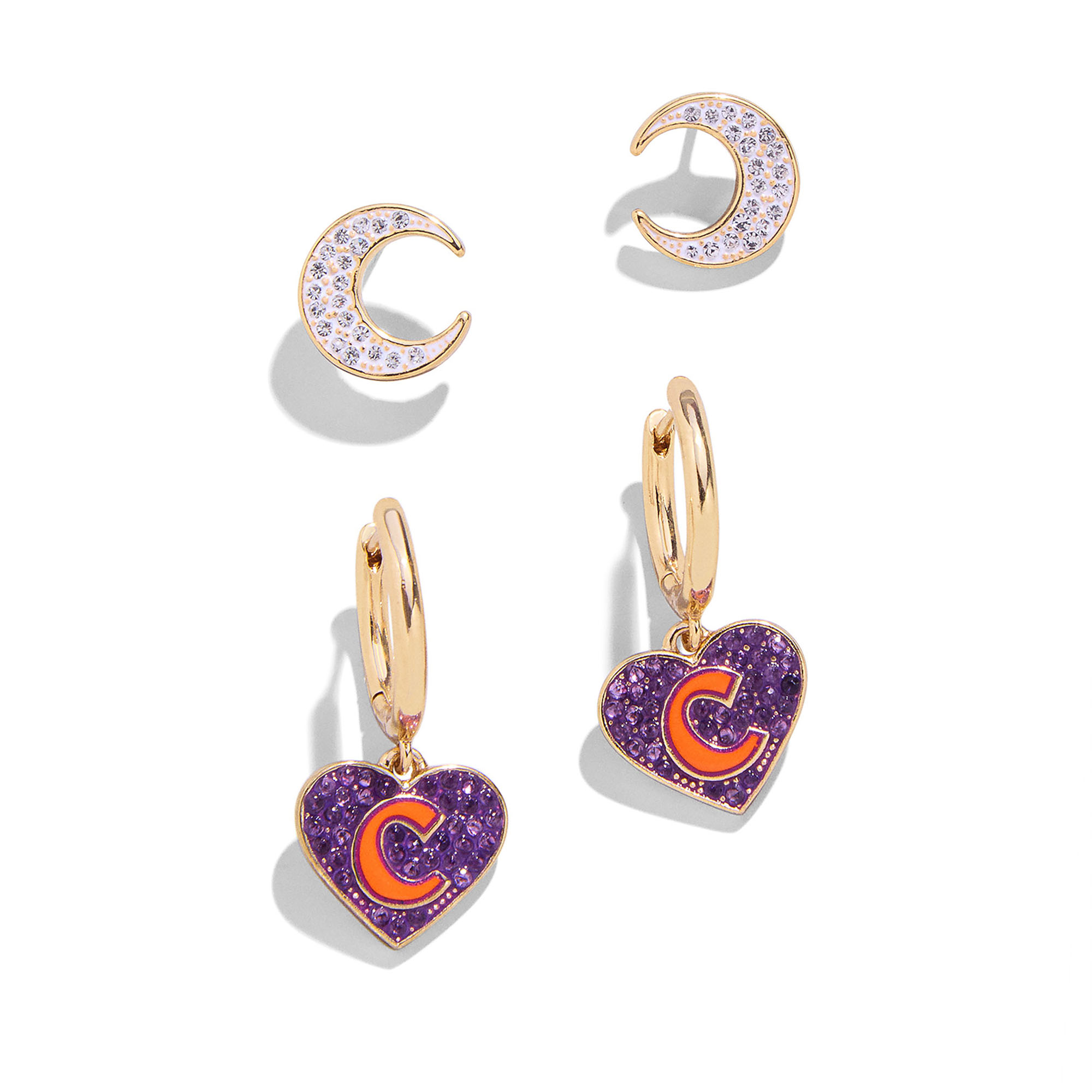 BaubleBar Clemson Tigers Earring Set
