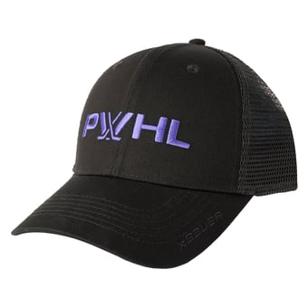 Unisex Black PWHL Meshback Adjustable Hat