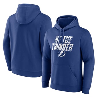 Men's Blue Tampa Bay Lightning Represent Pullover Hoodie