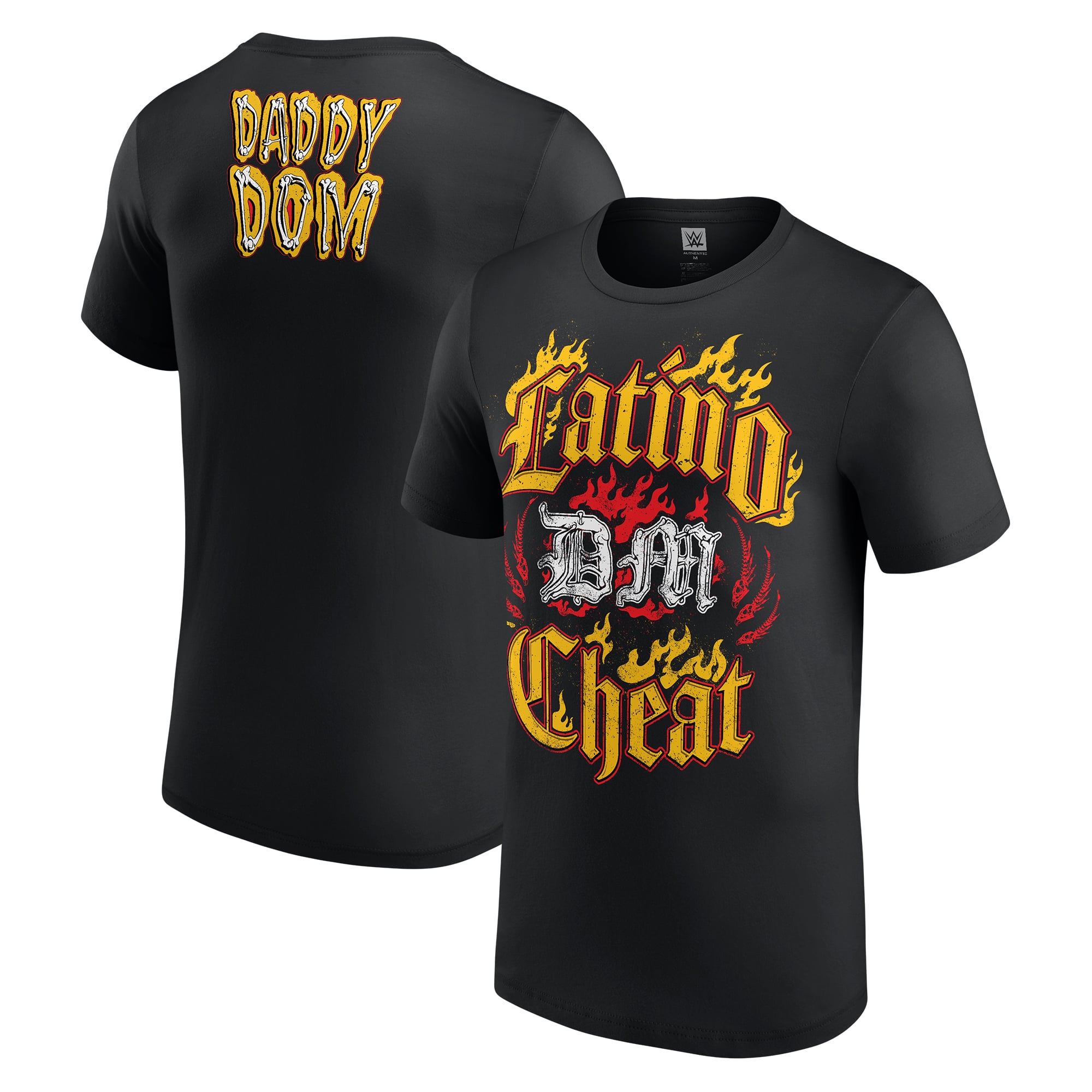 Men's Black Dominik Mysterio Latino Cheat T-Shirt