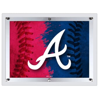 Atlanta Braves 19" x 14.5" Backlit LED Sign