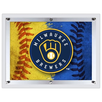 Milwaukee Brewers 19" x 14.5" Backlit LED Sign