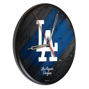 "Los Angeles Dodgers 13"" Solid Wood Clock"