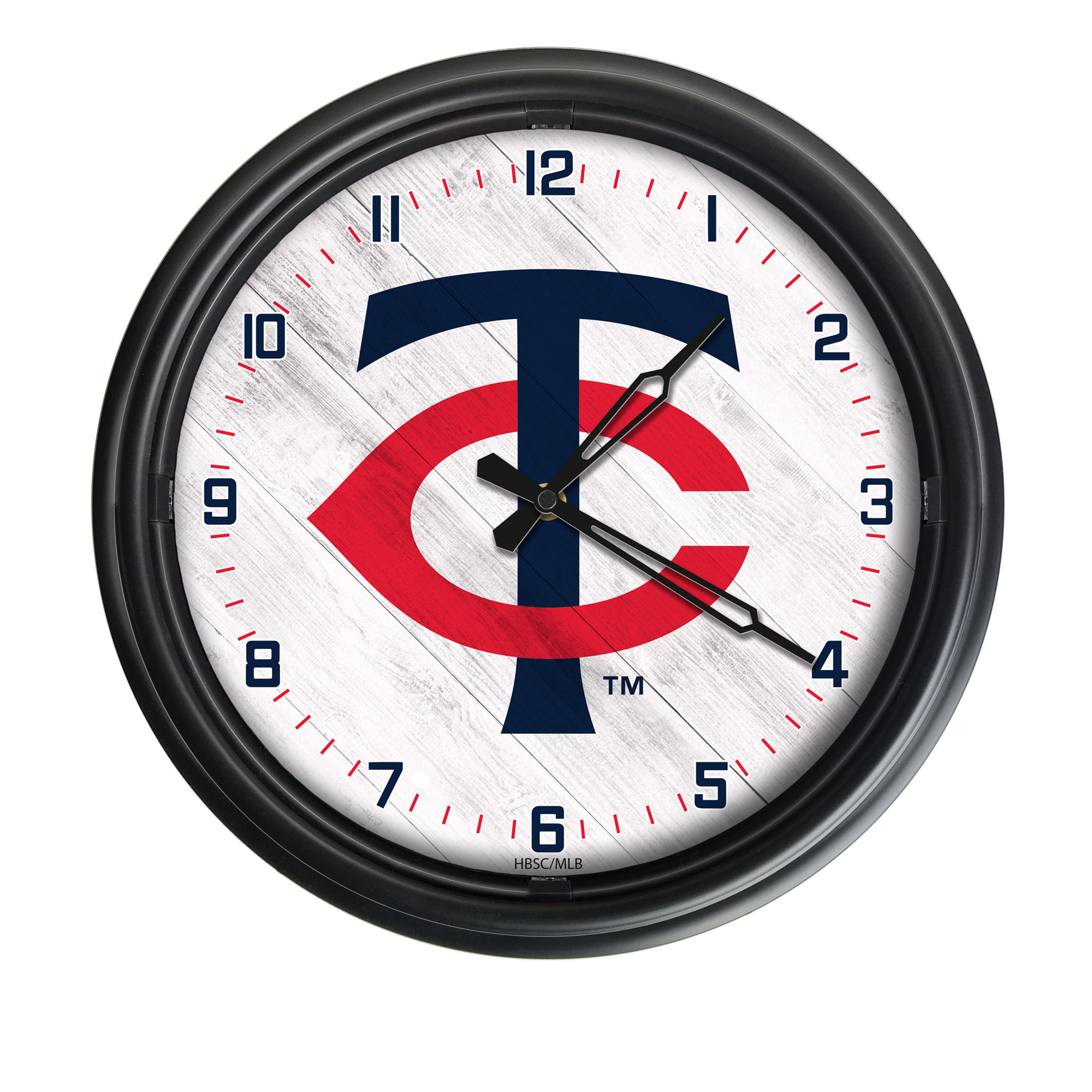 Minnesota Twins Indoor/Outdoor LED Wall Clock