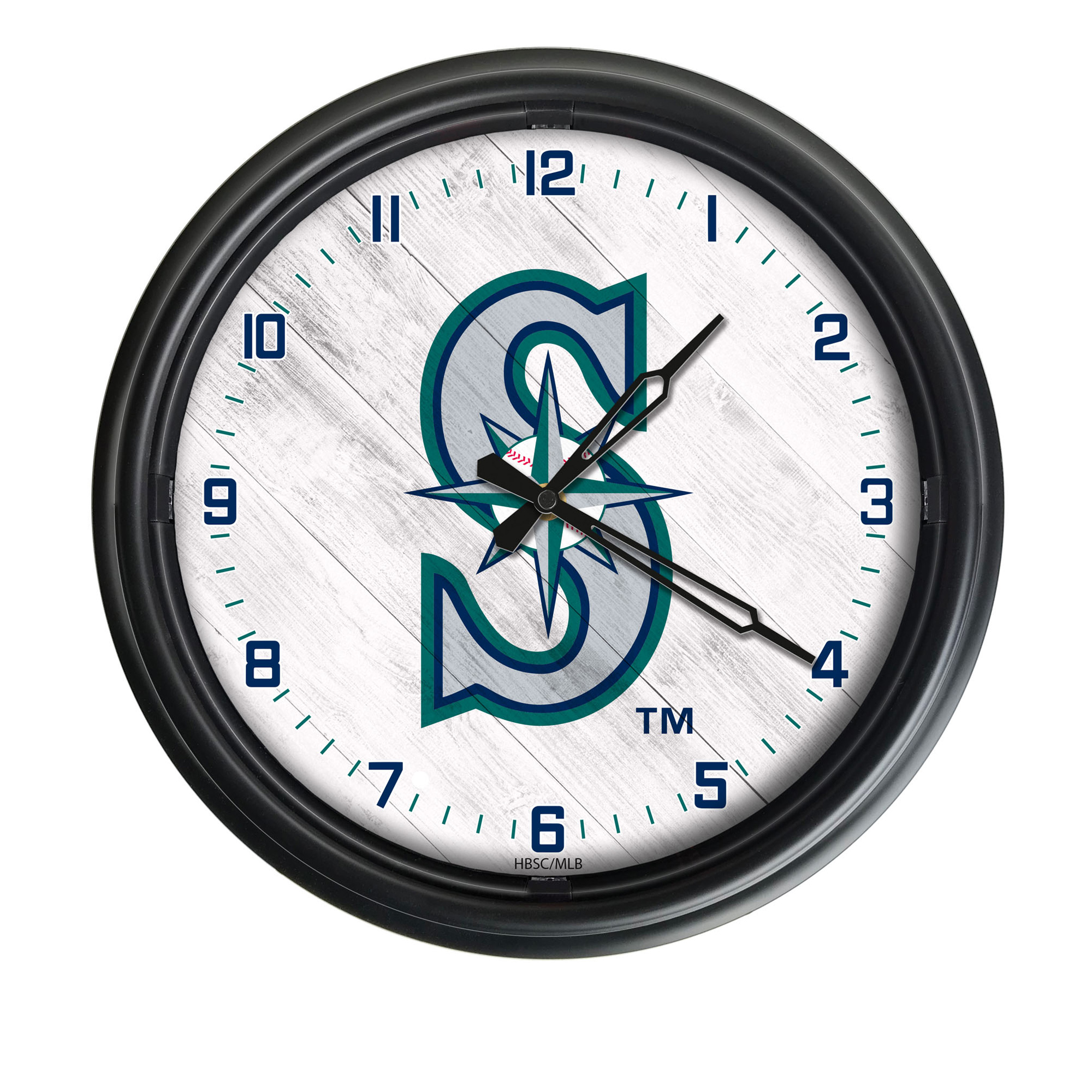 Seattle Mariners Indoor/Outdoor LED Wall Clock