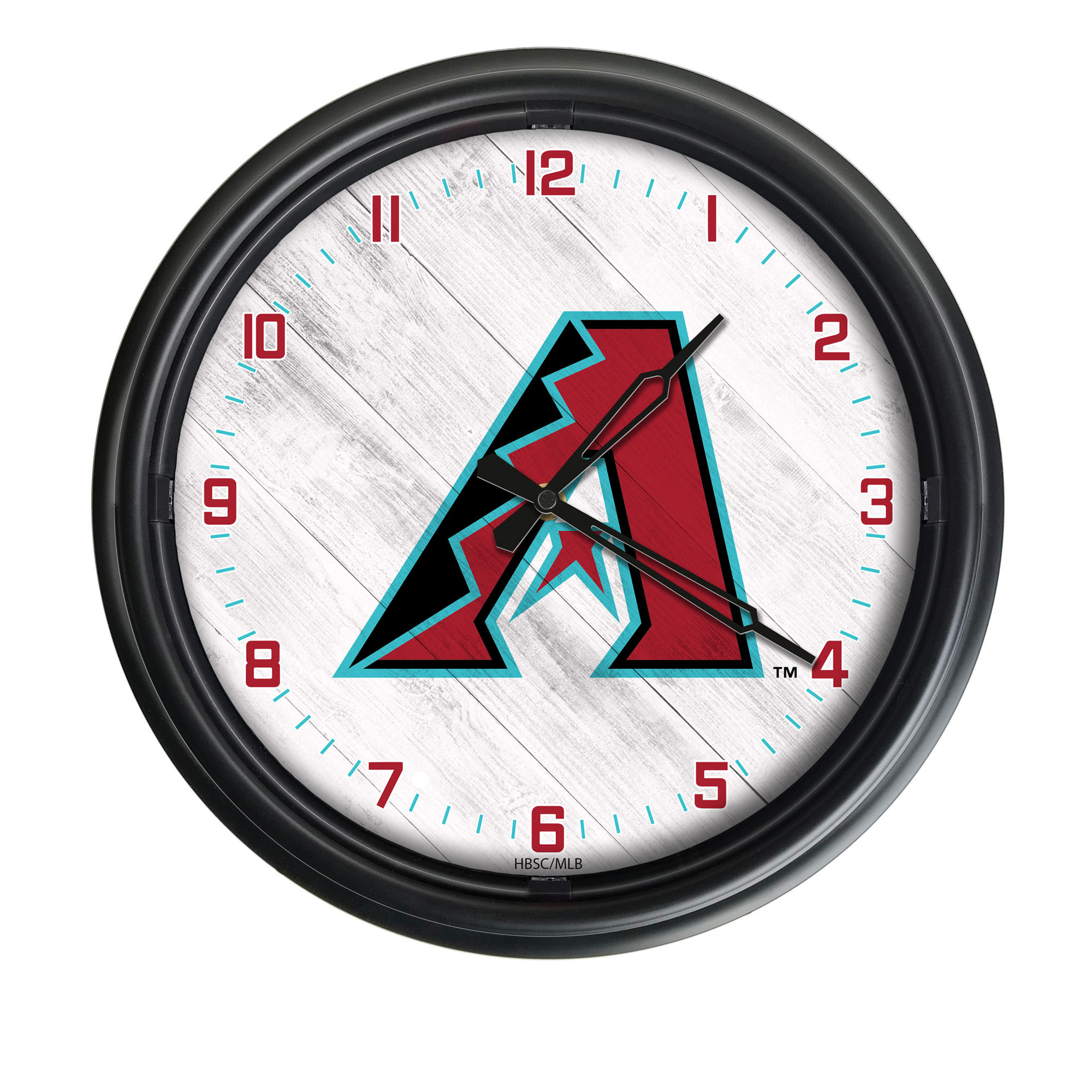 Arizona Diamondbacks Indoor/Outdoor LED Wall Clock