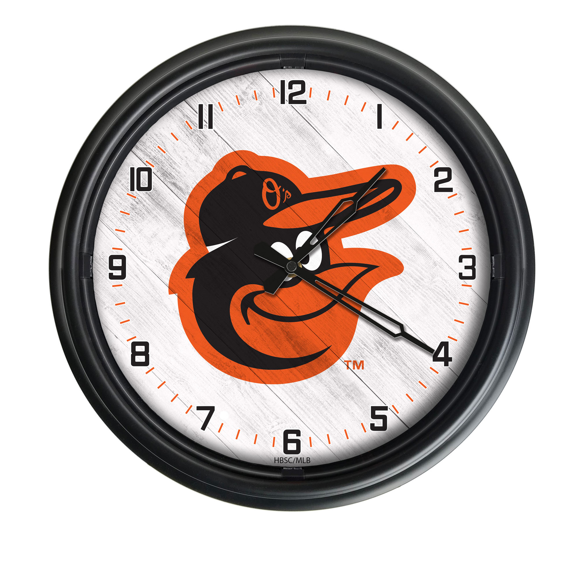 Baltimore Orioles Indoor/Outdoor LED Wall Clock