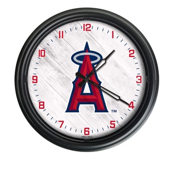 Los Angeles Angels Indoor/Outdoor LED Wall Clock