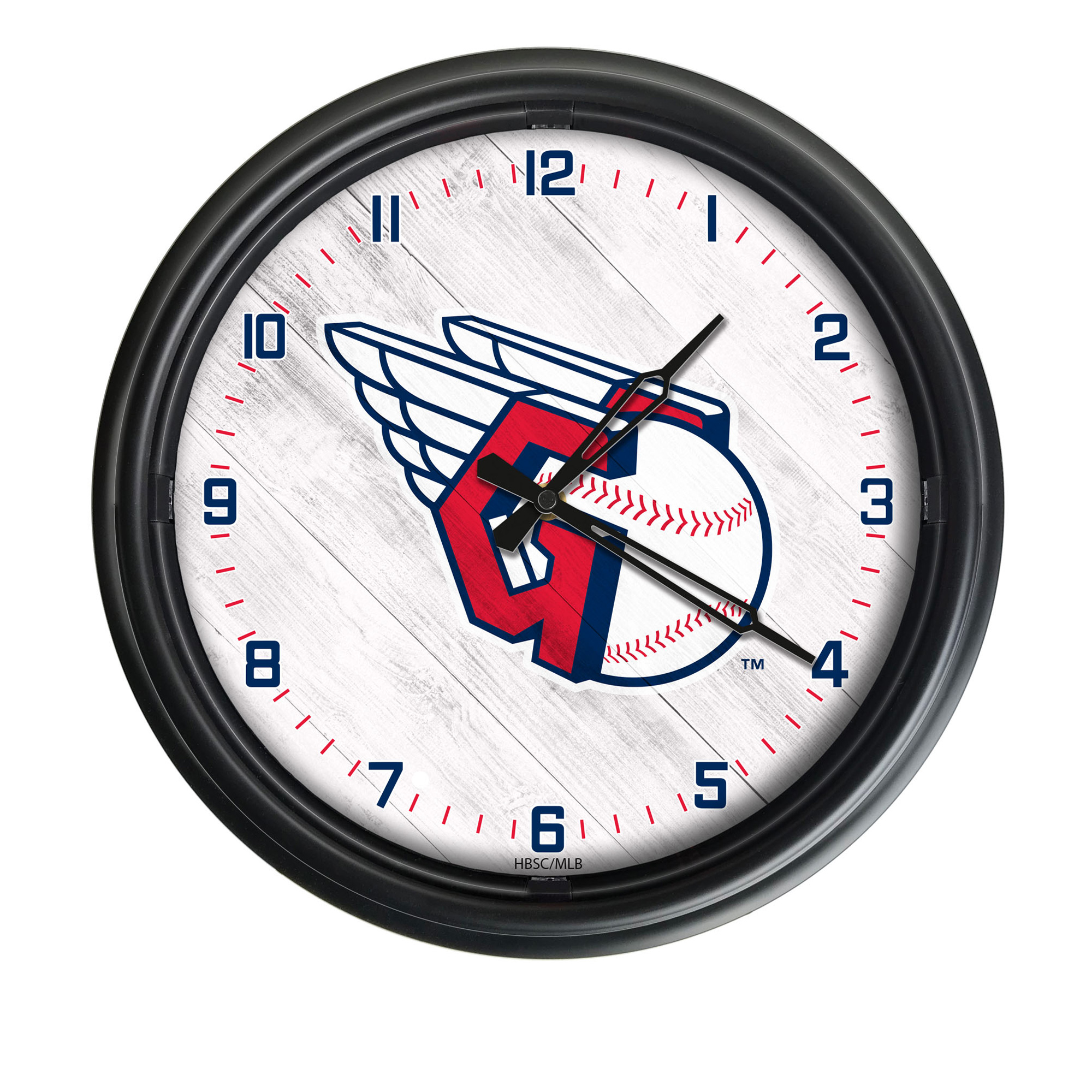 Cleveland Guardians Indoor/Outdoor LED Wall Clock