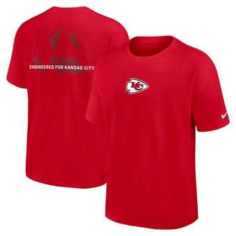 Men's Nike Red Kansas City Chiefs Dominate The Game Essential Max90 T-Shirt