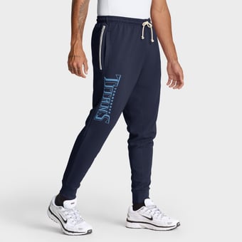 Men's Nike Navy Tennessee Titans Sideline Standard Issue Ground Game Dri-FIT Taper Pants