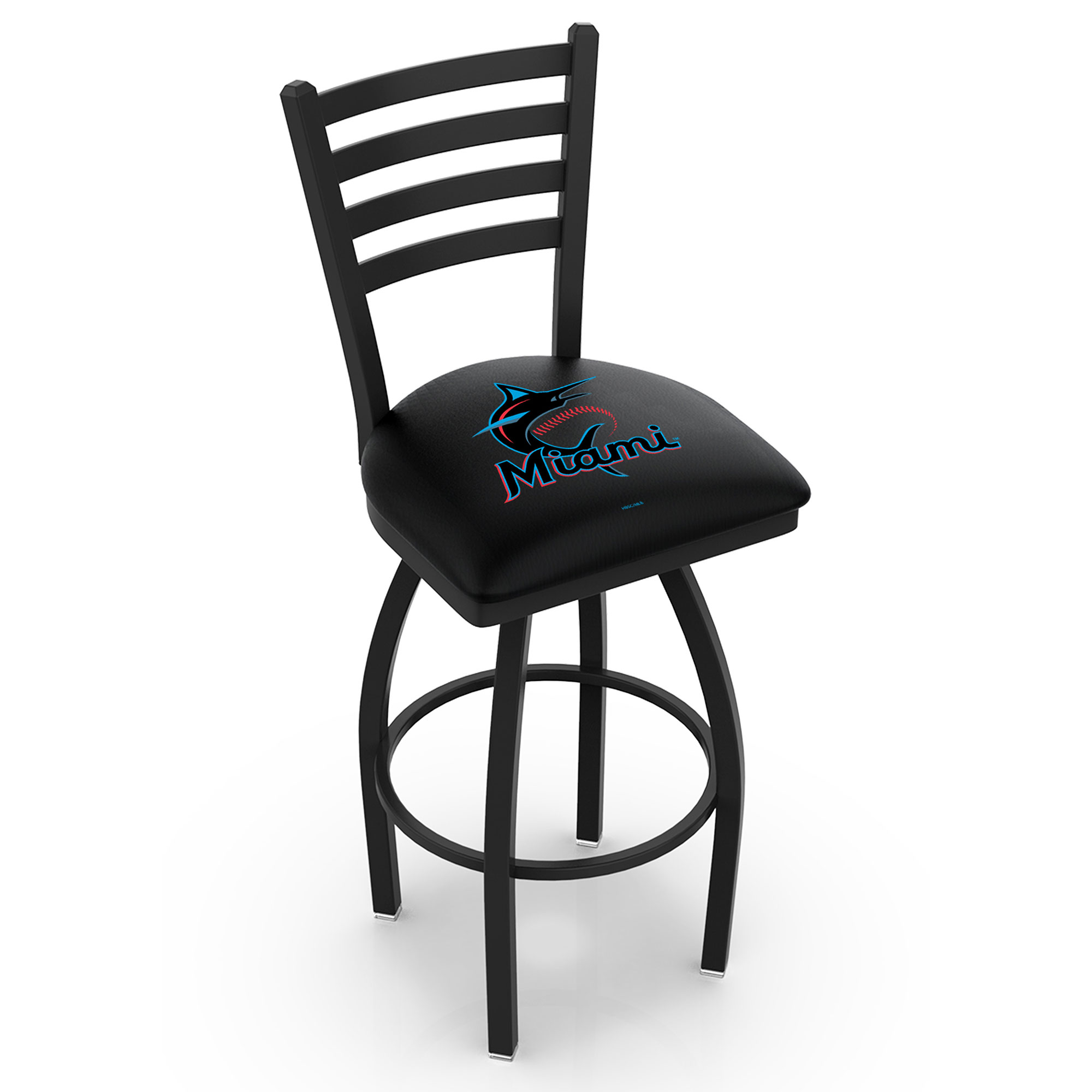 Miami Marlins 36" Swivel Bar Stool