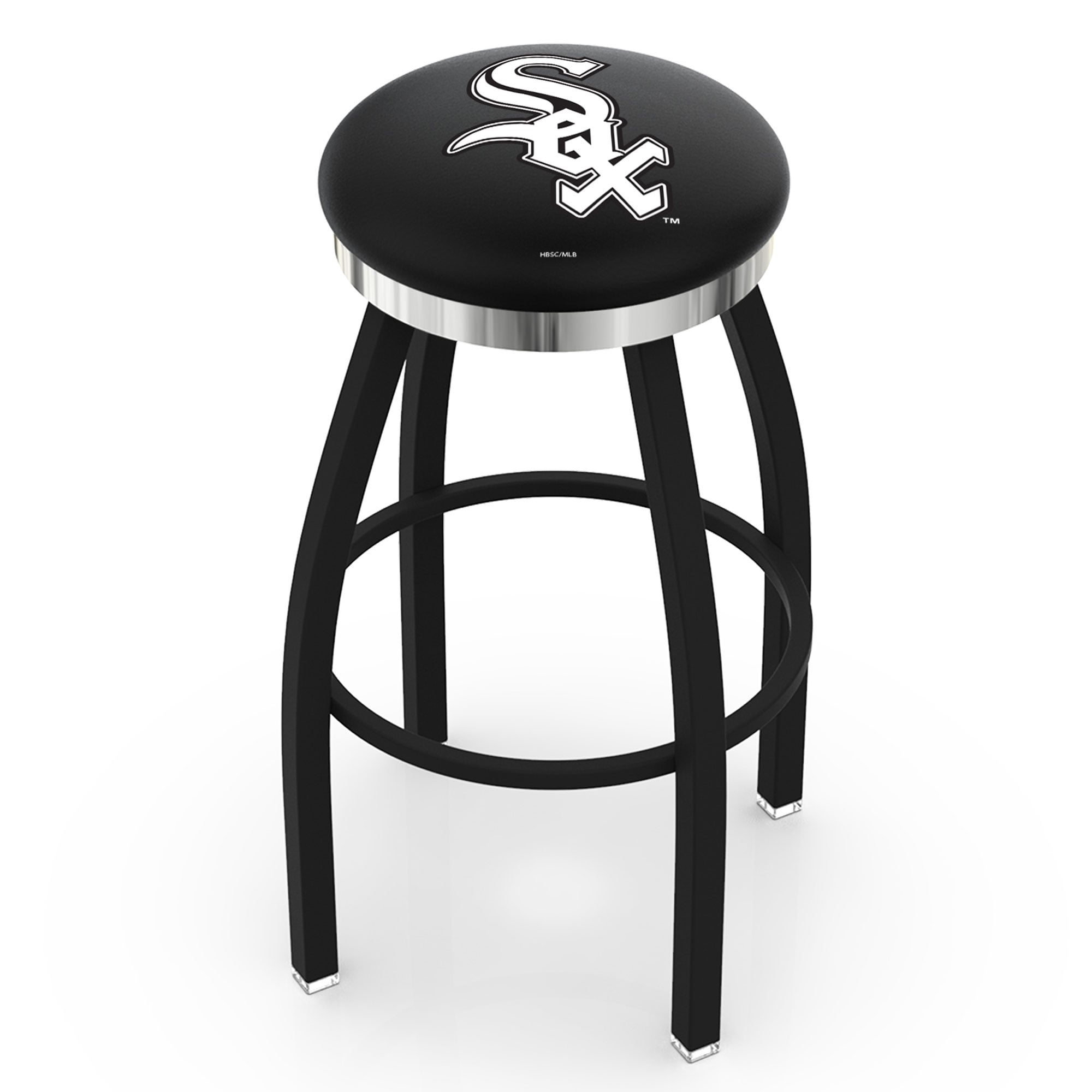 Chicago White Sox 30" Swivel Counter Stool with Chrome Accent