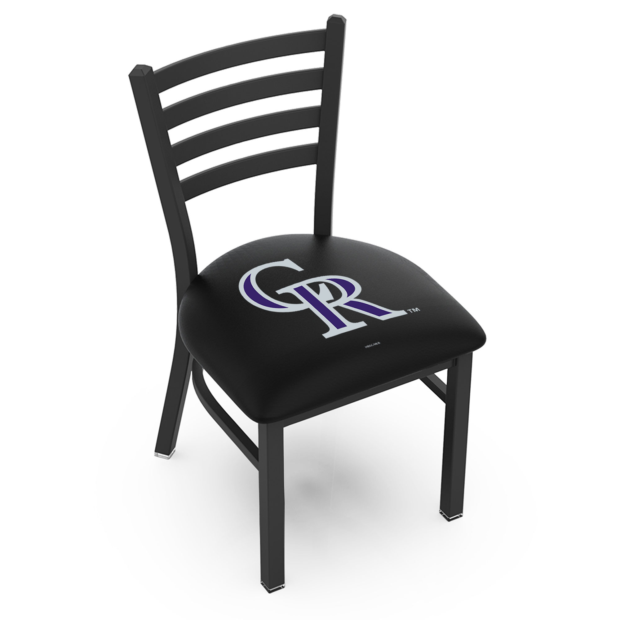 Colorado Rockies 18" Chair with Black Wrinkle Finish