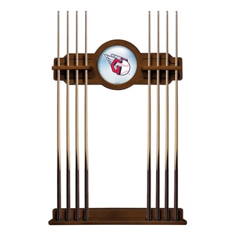 Chardonnay Cleveland Guardians Eight Stick Wood Pool Cue Rack