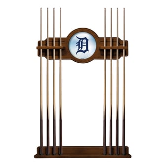 Chardonnay Detroit Tigers Eight Stick Wood Pool Cue Rack