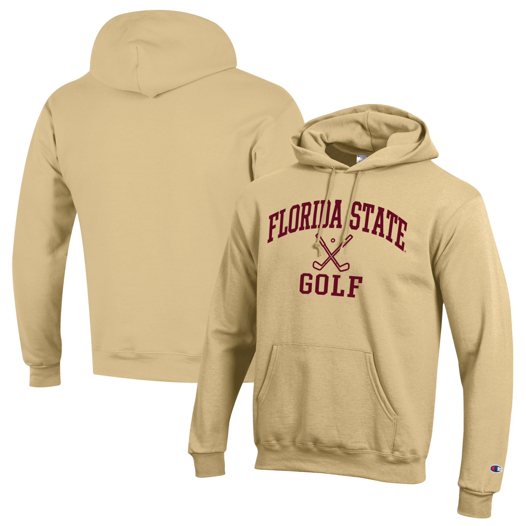 Men’s Champion Gold Florida State Seminoles Icon Golf Powerblend Pullover Hoodie Men’s Champion Gold Florida State Seminoles Icon Golf Powerblend Pullover Hoodie