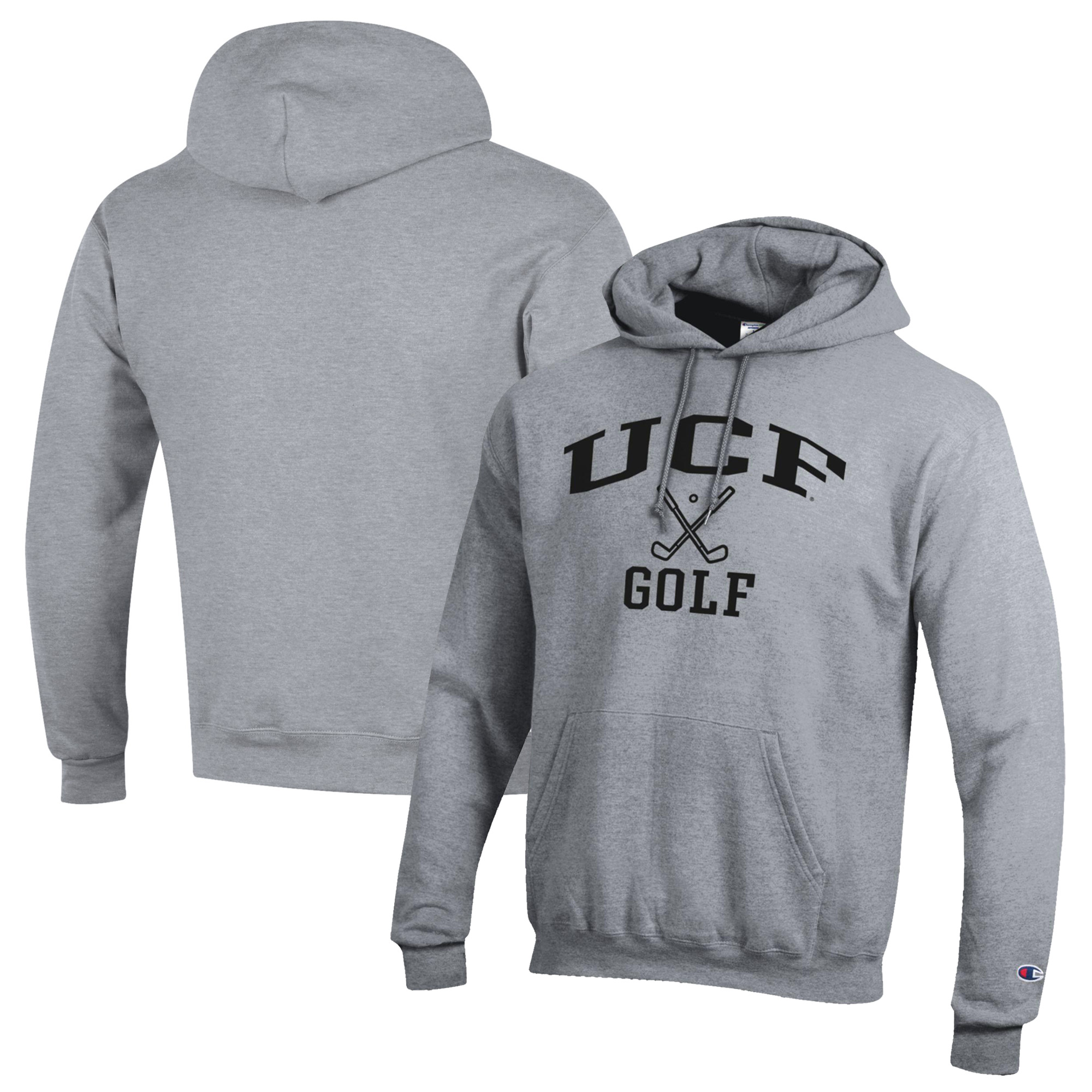 Men’s Champion Gray UCF Knights Icon Golf Powerblend Pullover Hoodie Men’s Champion Gray UCF Knights Icon Golf Powerblend Pullover Hoodie