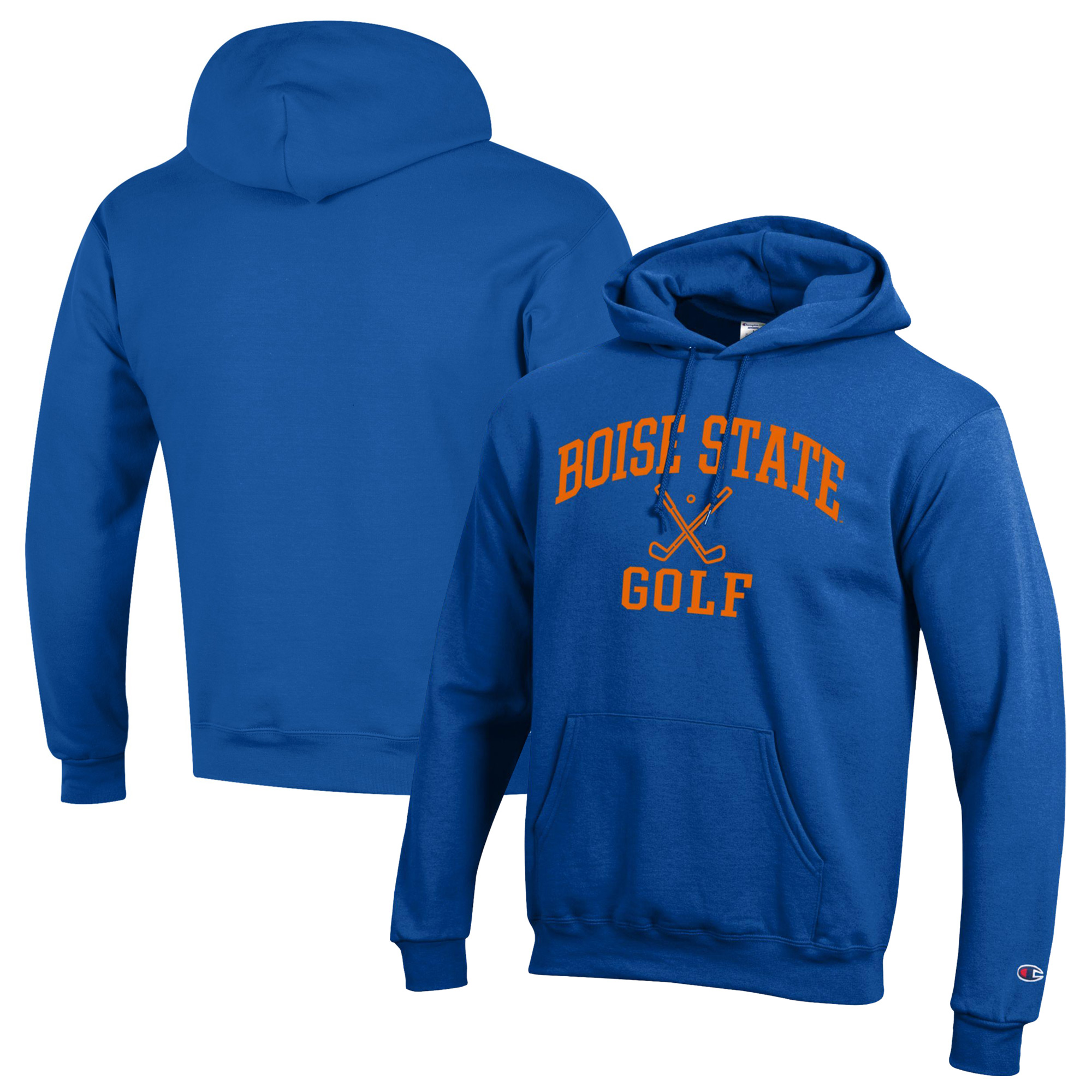 Men’s Champion Royal Boise State Broncos Icon Golf Powerblend Pullover Hoodie Men’s Champion Royal Boise State Broncos Icon Golf Powerblend Pullover Hoodie