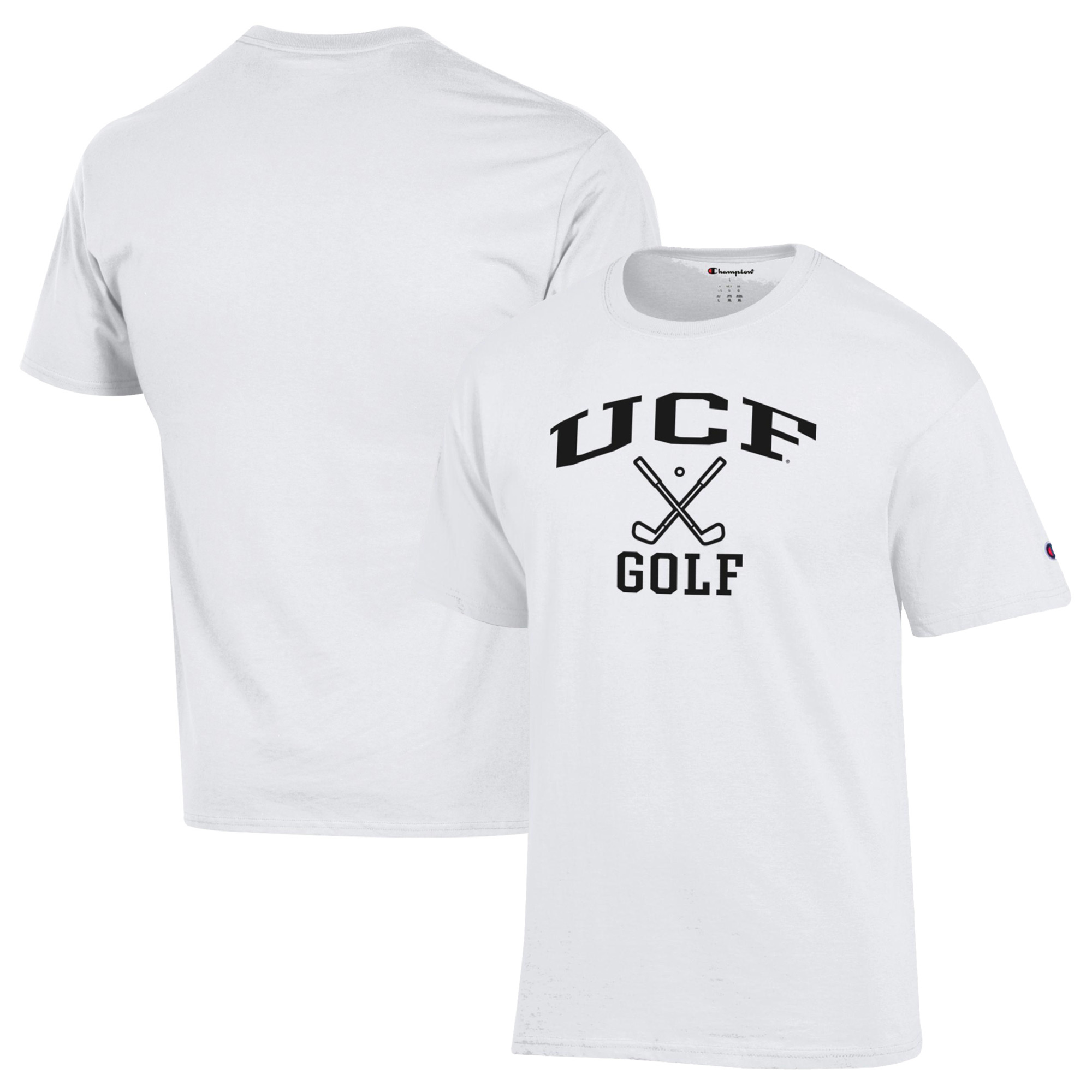 Men’s Champion White UCF Knights Icon Golf T-Shirt Men’s Champion White UCF Knights Icon Golf T-Shirt