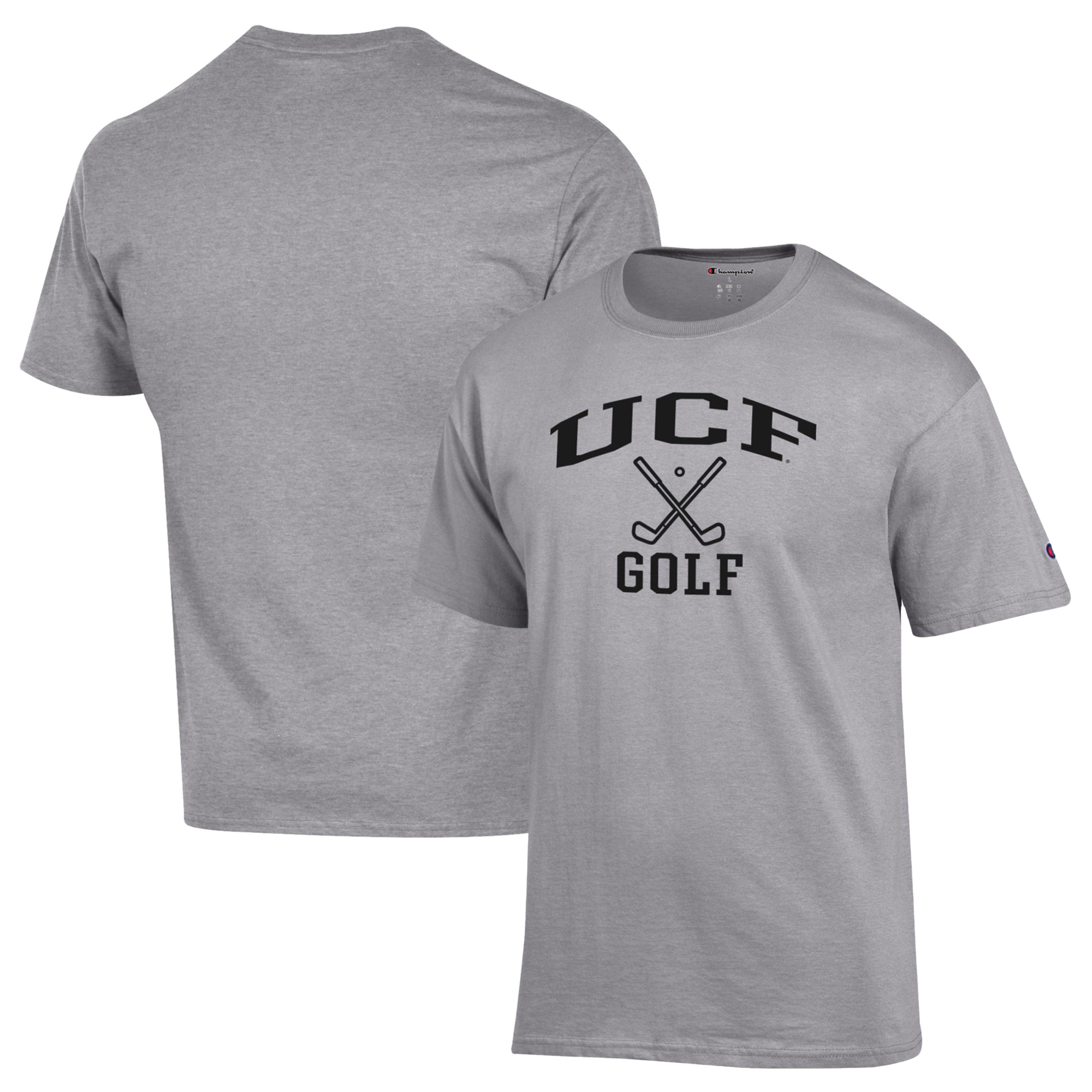 Men’s Champion Gray UCF Knights Icon Golf T-Shirt Men’s Champion Gray UCF Knights Icon Golf T-Shirt
